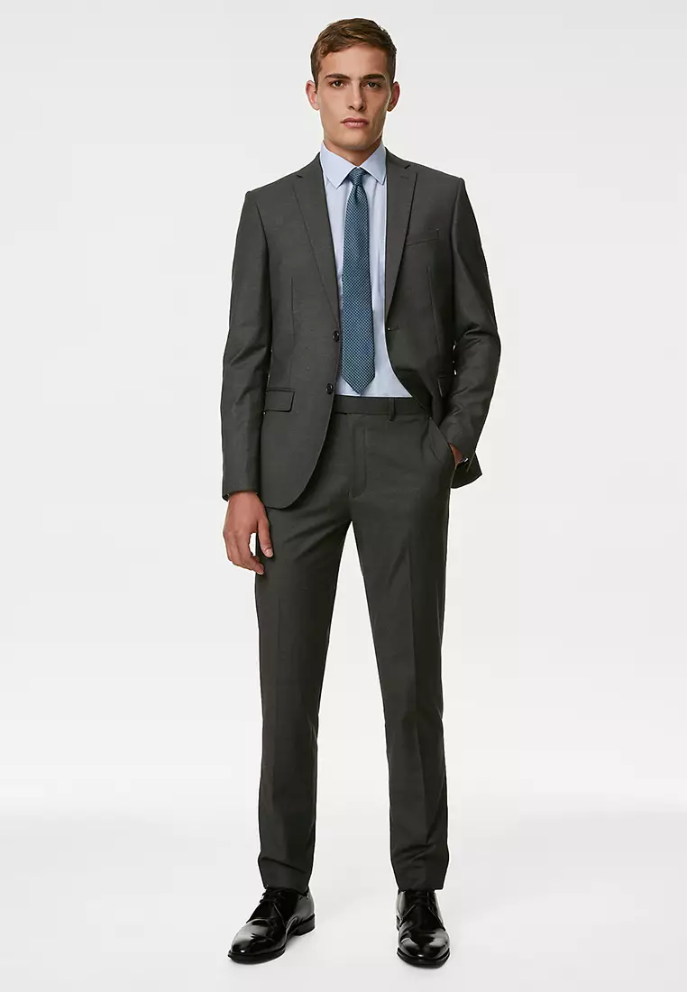 Slim Fit Stretch Suit Jacket