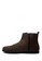D-Island brown D-Island Shoes Slip On Loafers Bora Comfort Leather Dark Brown DI594SH74CWBID_3