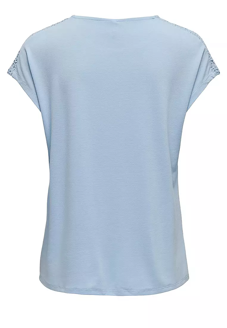 Thea Lace Trim Top