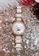 Aries Gold 白色 Aries Gold Enchant Luna Rose Gold and White Watch 86BA1AC380F4F6GS_3