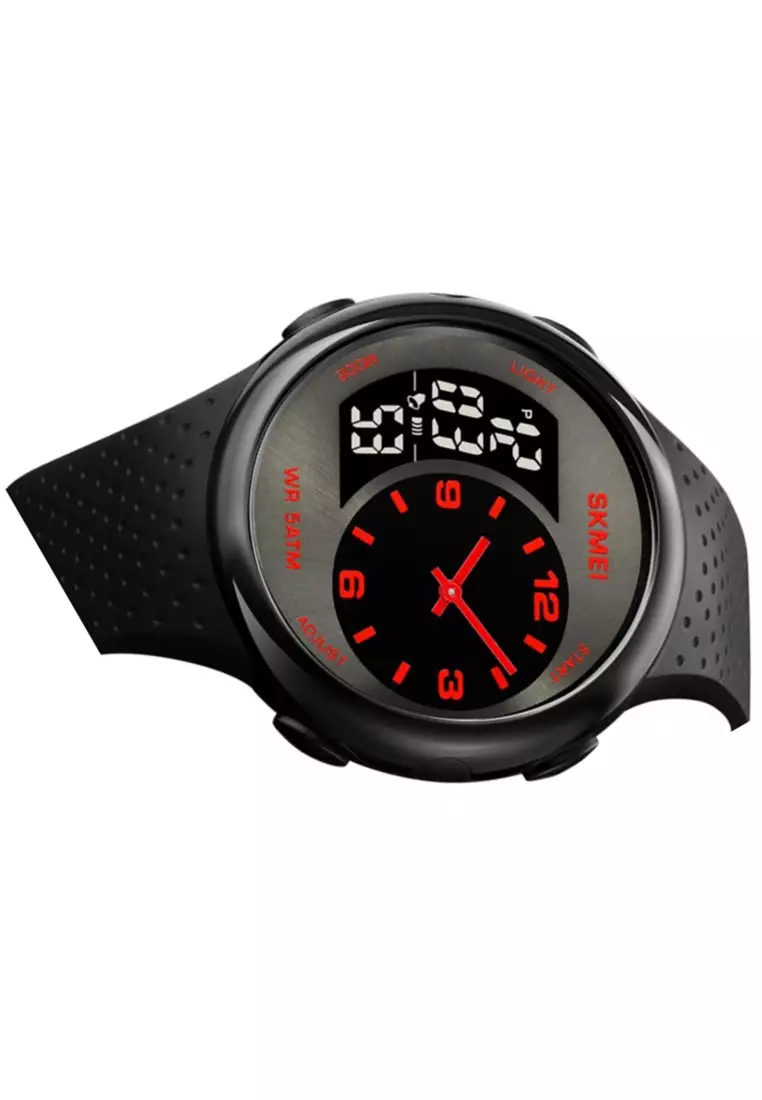 Jam Tangan Analog Digital Pria Waterproof Many Function Strap Tali Material Silicone GN50 ORIGINAL