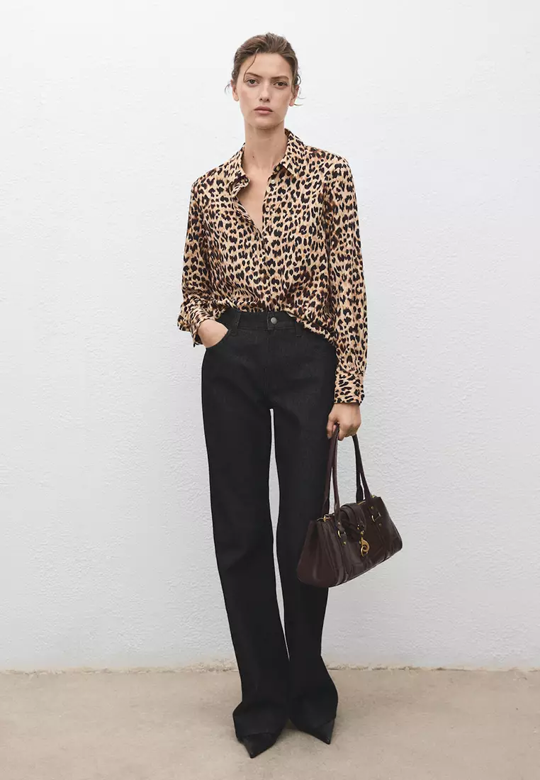 Fluid Long-Sleeved Blouse