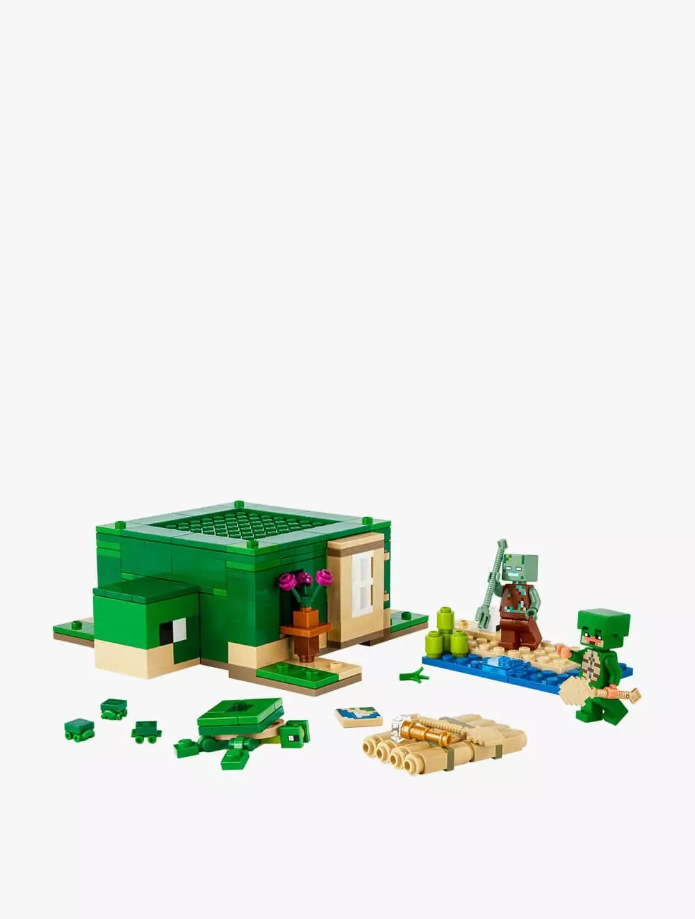 Jual Lego LEGO® Minecraft™ The Turtle Beach House - 21254 Original 2024 ...