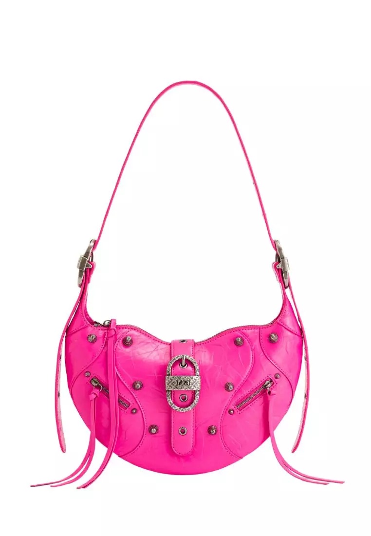 JW Pei Joy Faux Leather Shoulder Bag in Pink