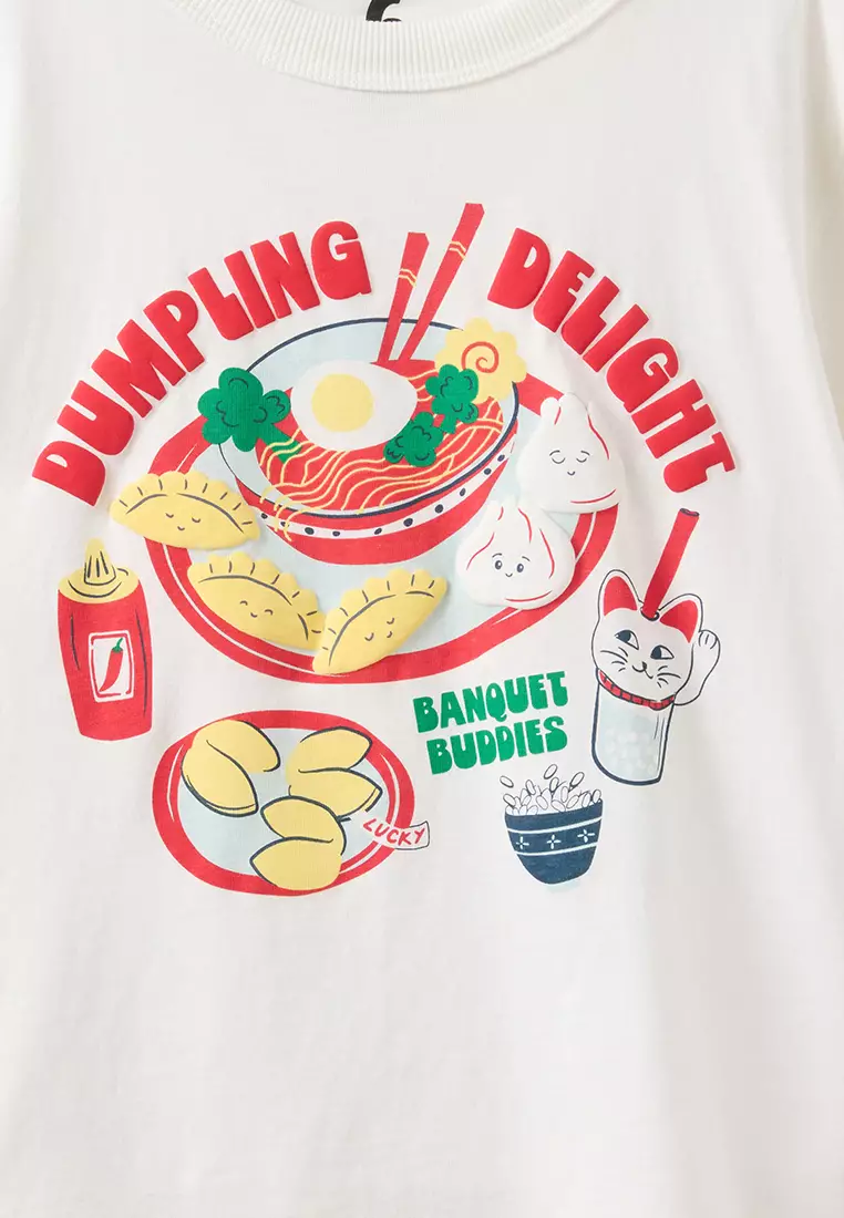 Jonny Short Sleeves Graphic Print Tee