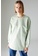 DeFacto green Long Sleeve Cotton Sweatshirt Tunic D1EF8AABADD7BFGS_4