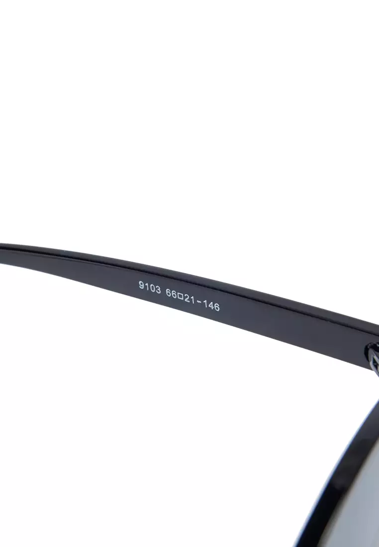 GYKACO Kacamata Hitam Wanita (Premium) - ARIKA Black - Fashion Sunglasses