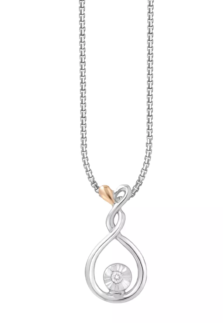 Buy TOMEI TOMEI Love Is Beautiful Collection Pendant Set White