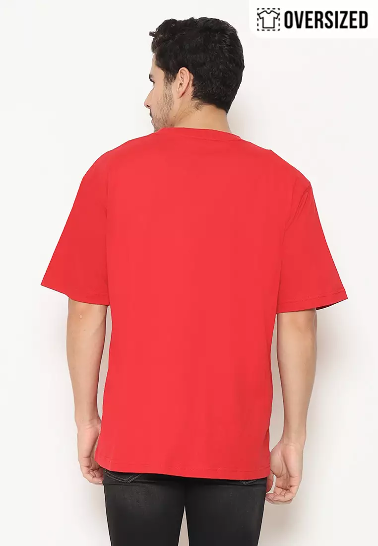 RBJ T-Shirt Cotton Oversized Pria 2079330021