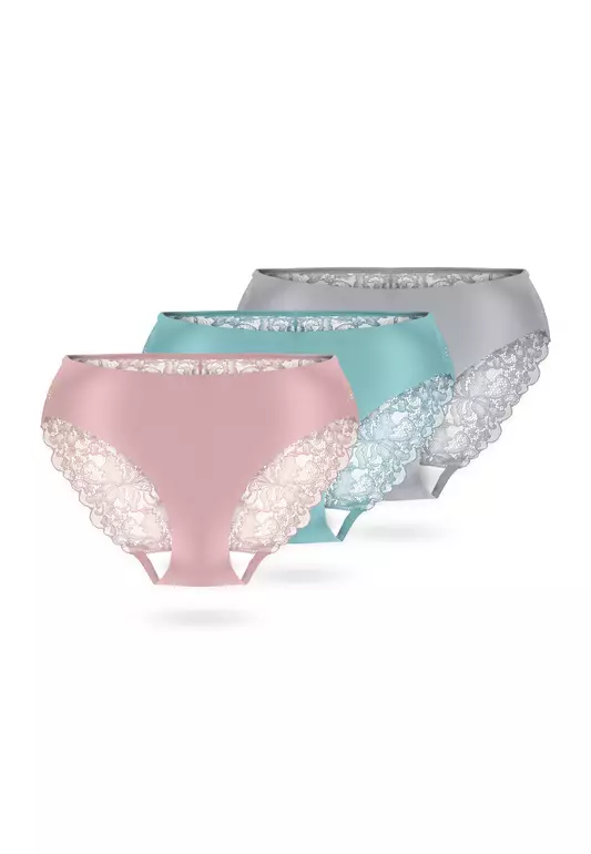 You've (YouHave) Celana Dalam Wanita Premium Seamless Panty Lace Brokat Renda Brukat CD Kutang Wanita 1PCS 300075