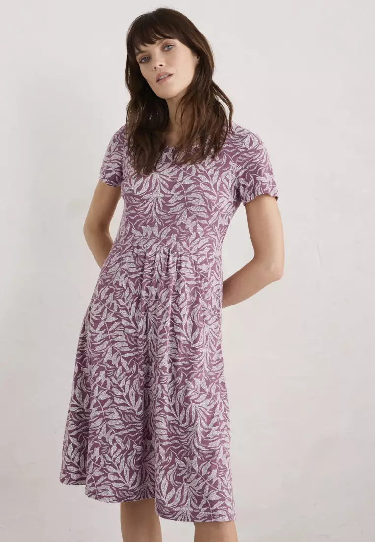 Buy Seasalt Cornwall Seasalt Cornwall Purple Enor Dress Online | ZALORA ...