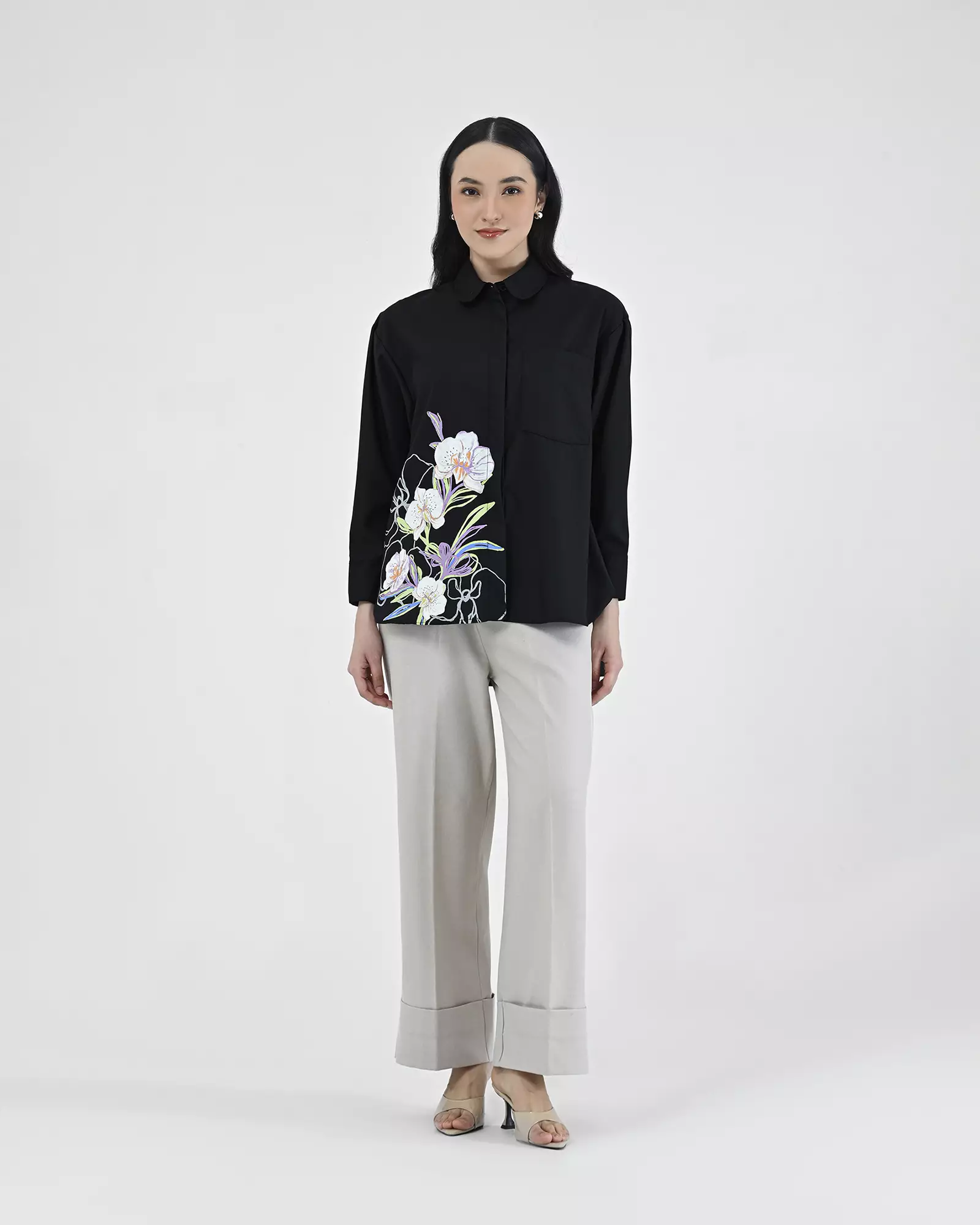 Geulis.id LULU SHIRT - Orchidblack