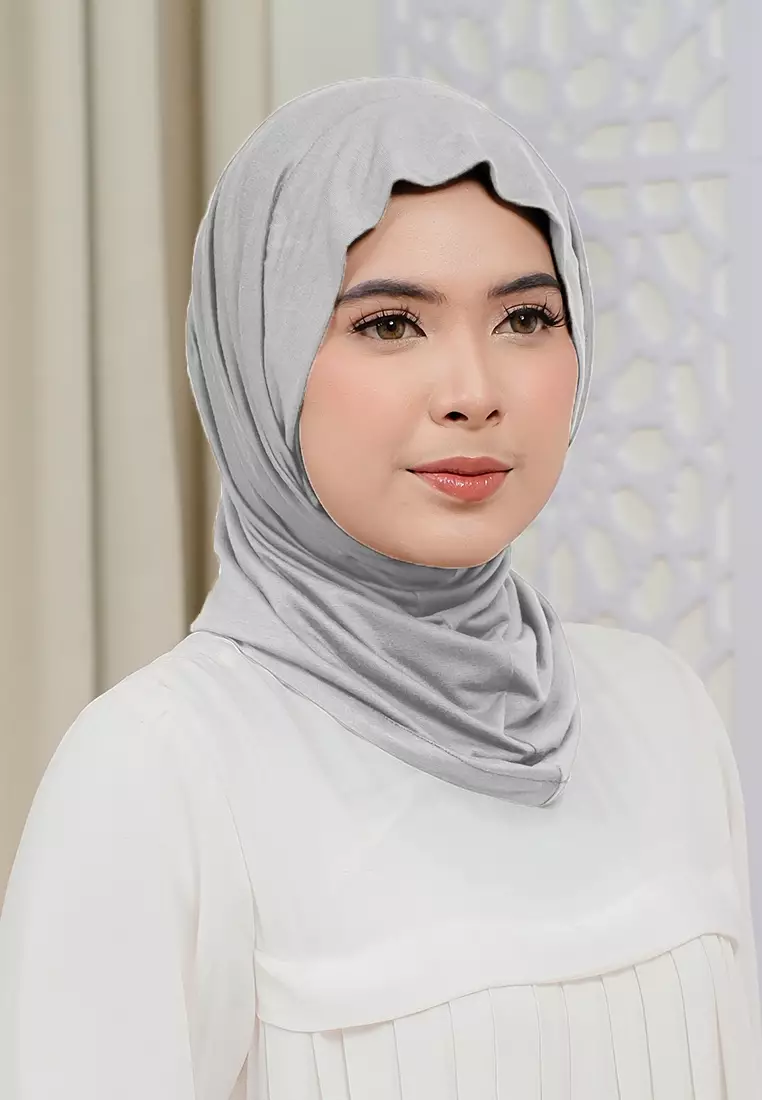 HIJAB INSTAN LUMA - LIGHT GREY