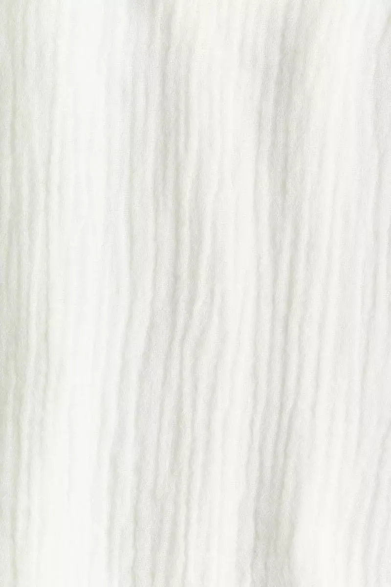 Cotton muslin blouse