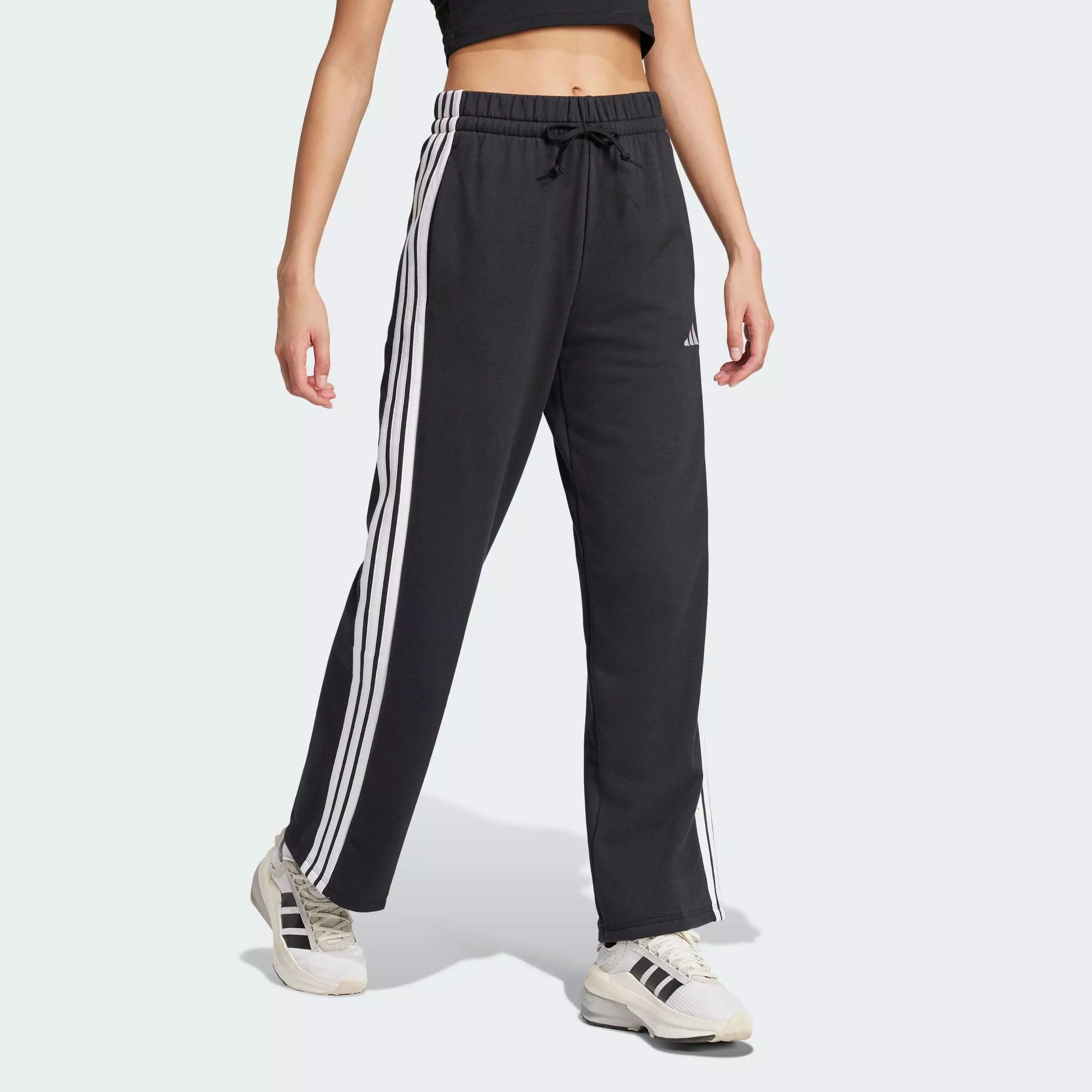 Buy ADIDAS Lifestyle Essentials 3-Stripes Open Hem French Terry