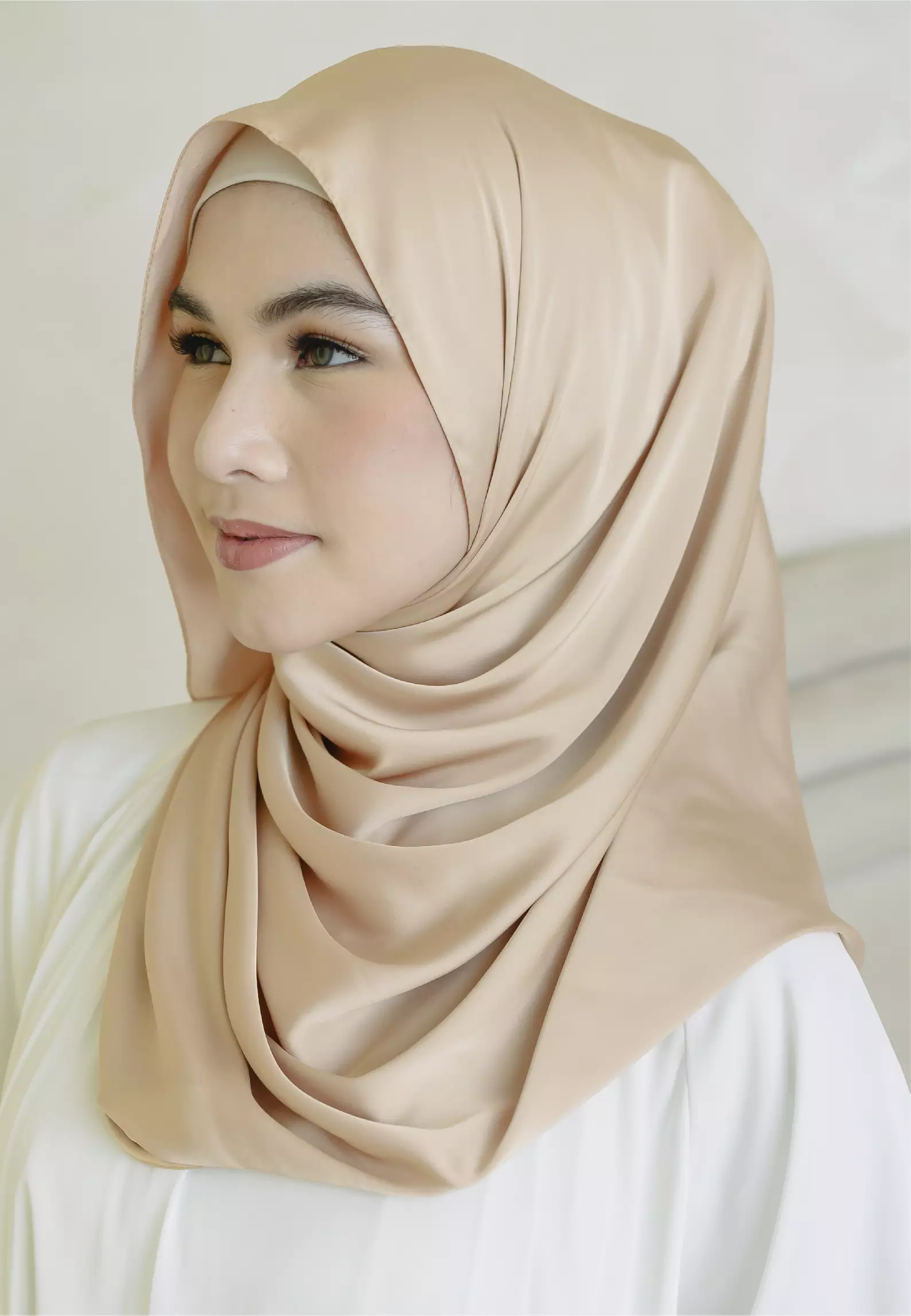 Shadeera Silk Shawl Peanut (Lozy x Shadira)