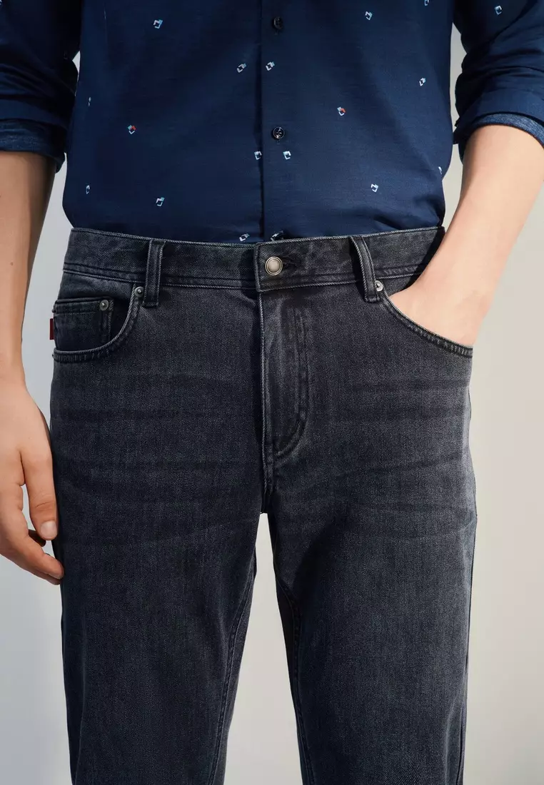 Cotton Blend Jeans