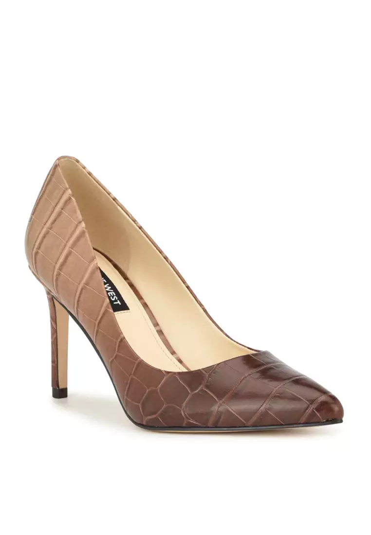 Discount on Nine West  shoes - SKU: Ezra Pointy Toe Pumps Medium Natural