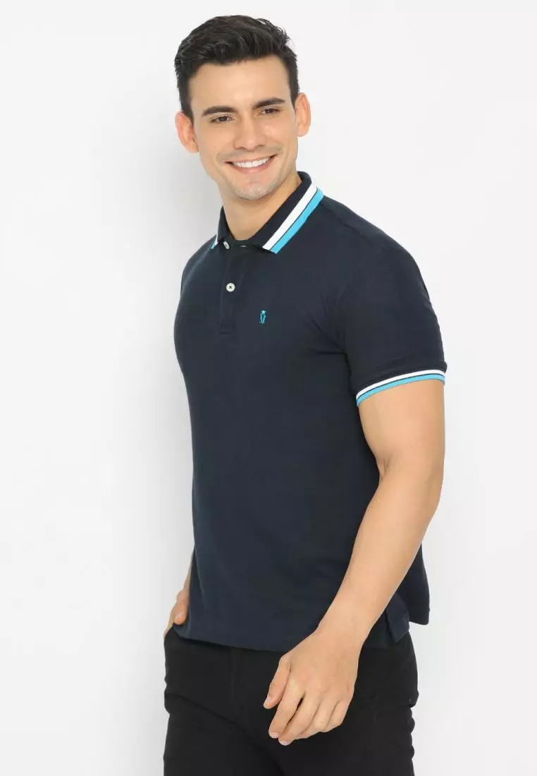 MATSUDA Kaos Polo Shirt Pria Kerah Moriyama
