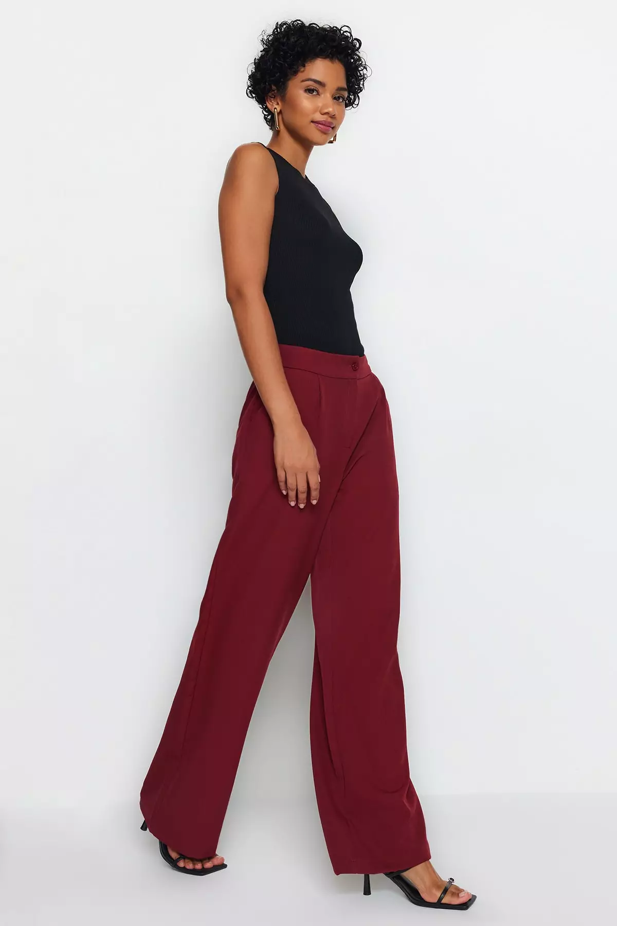 High Waist Trousers