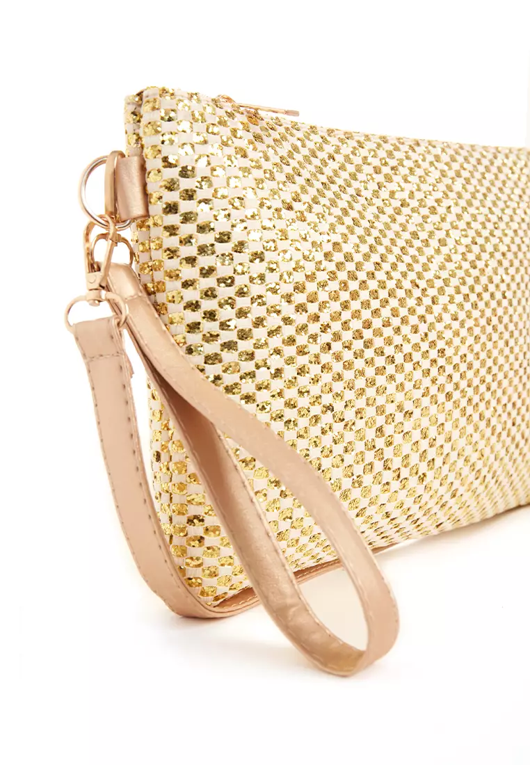 Buy PARIGI CLUB Gold Cross Body Bag Online ZALORA Malaysia