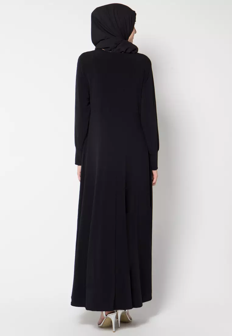 JV Hasanah Alia Big Size | Gamis Jersey Adem Wanita Daily