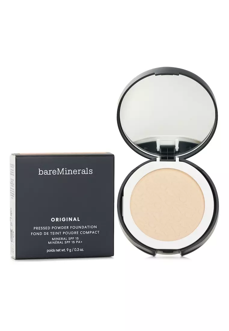 BAREMINERALS - Original Pressed Powder Foundation Mineral SPF 15 - # Fair Ivory 02 9g/0.3oz