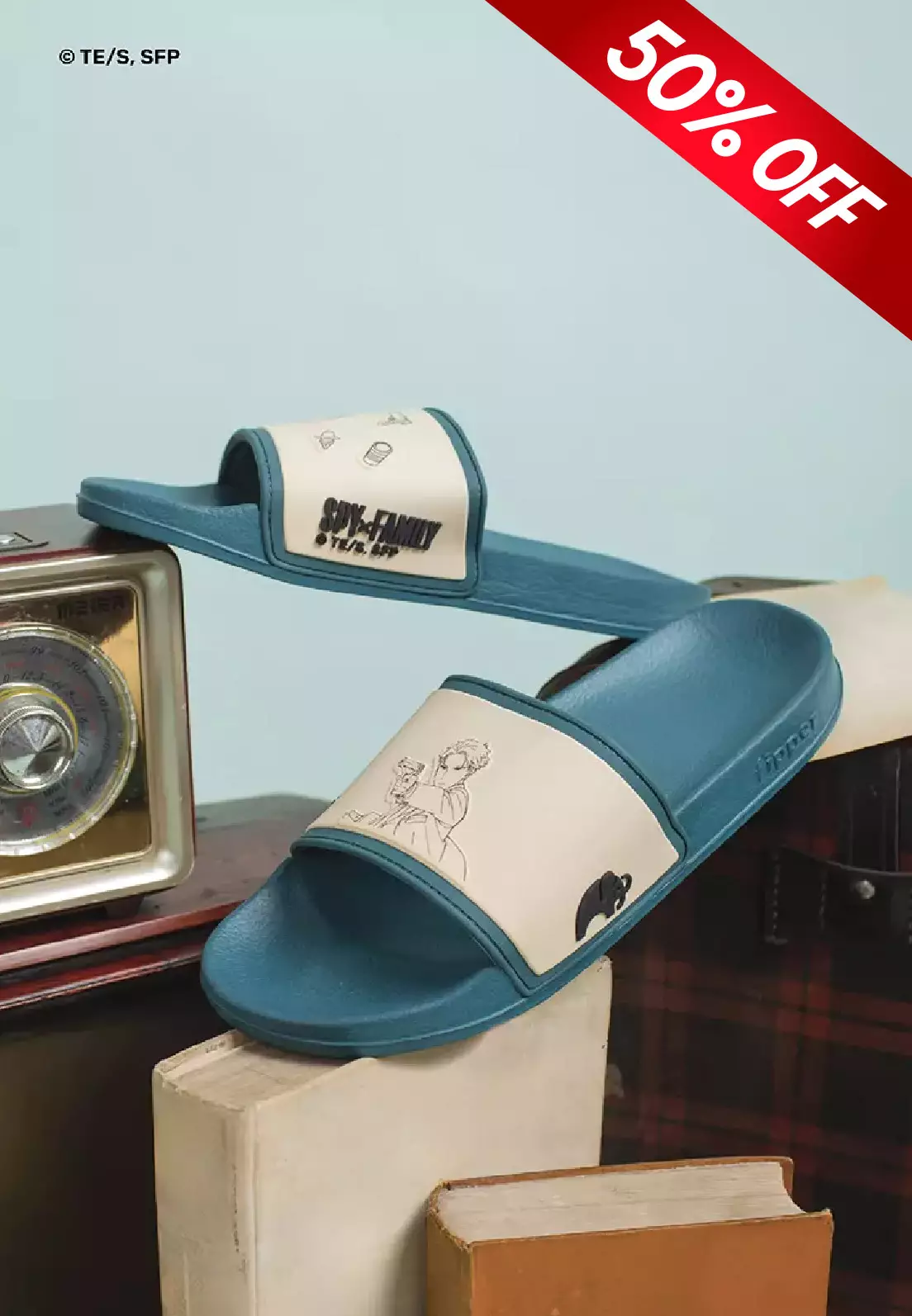 Fipper flip flops top
