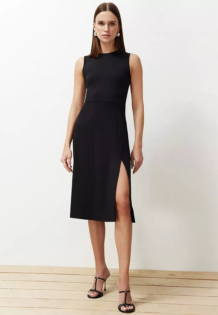 Stretchable Midi Dress