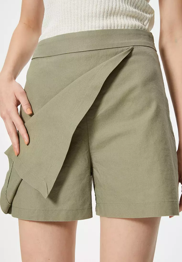 Mini Linen Skorts
