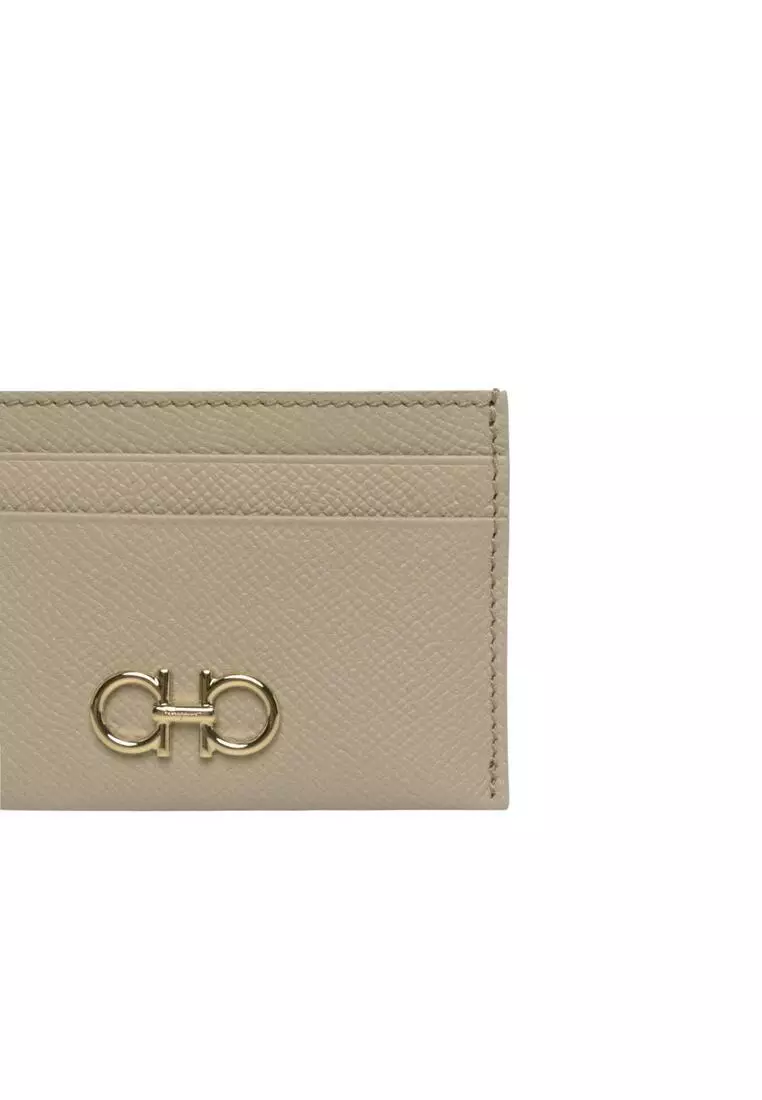 Calfskin Leather Card Holder