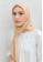 Lozy Hijab yellow Haraa Voal Soft Beige 87DD3AACF55946GS_2