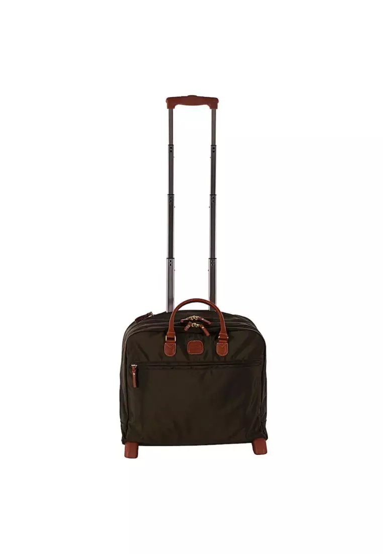 BRIC'S X-Travel Pilotcase Luggage (Olive)