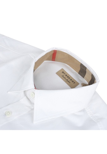 Burberry Burberry Knight Plaid Collar Men's Long Sleeve Shirt 803629 2023 |  Buy Burberry Online | ZALORA Hong Kong