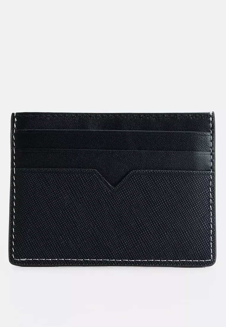 Saffiano Credit Card Holder