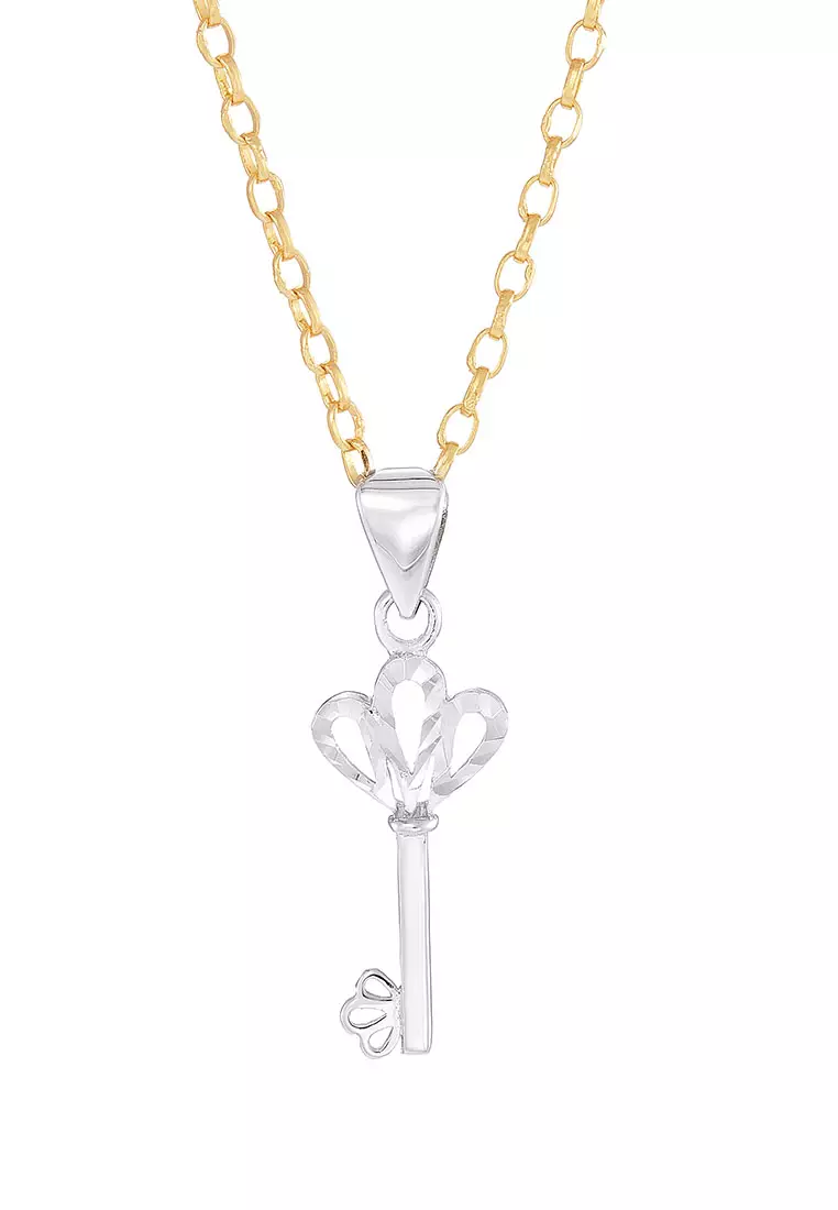 White gold new arrivals pendant price