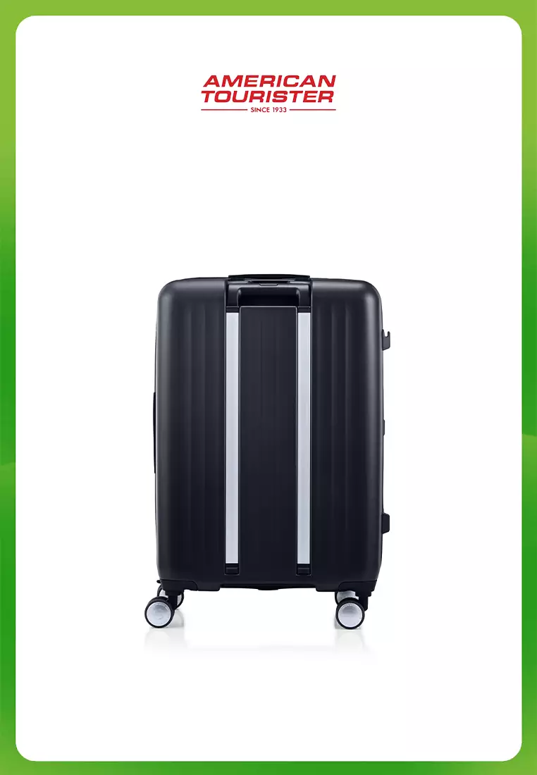 American Tourister Koper Hardcase Tranto Spinner Medium 25 Inch EXP TSA BO - Black