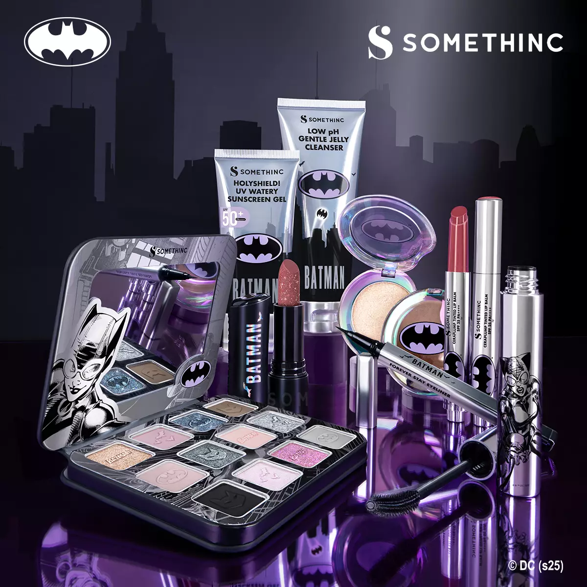 SOMETHINC Ceraplump Tinted Lip Balm SPF25 PA++++ - Flirty (Batman Edition)