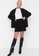 Trendyol black Slit Mini Denim Skirt E8B85AA826507CGS_5