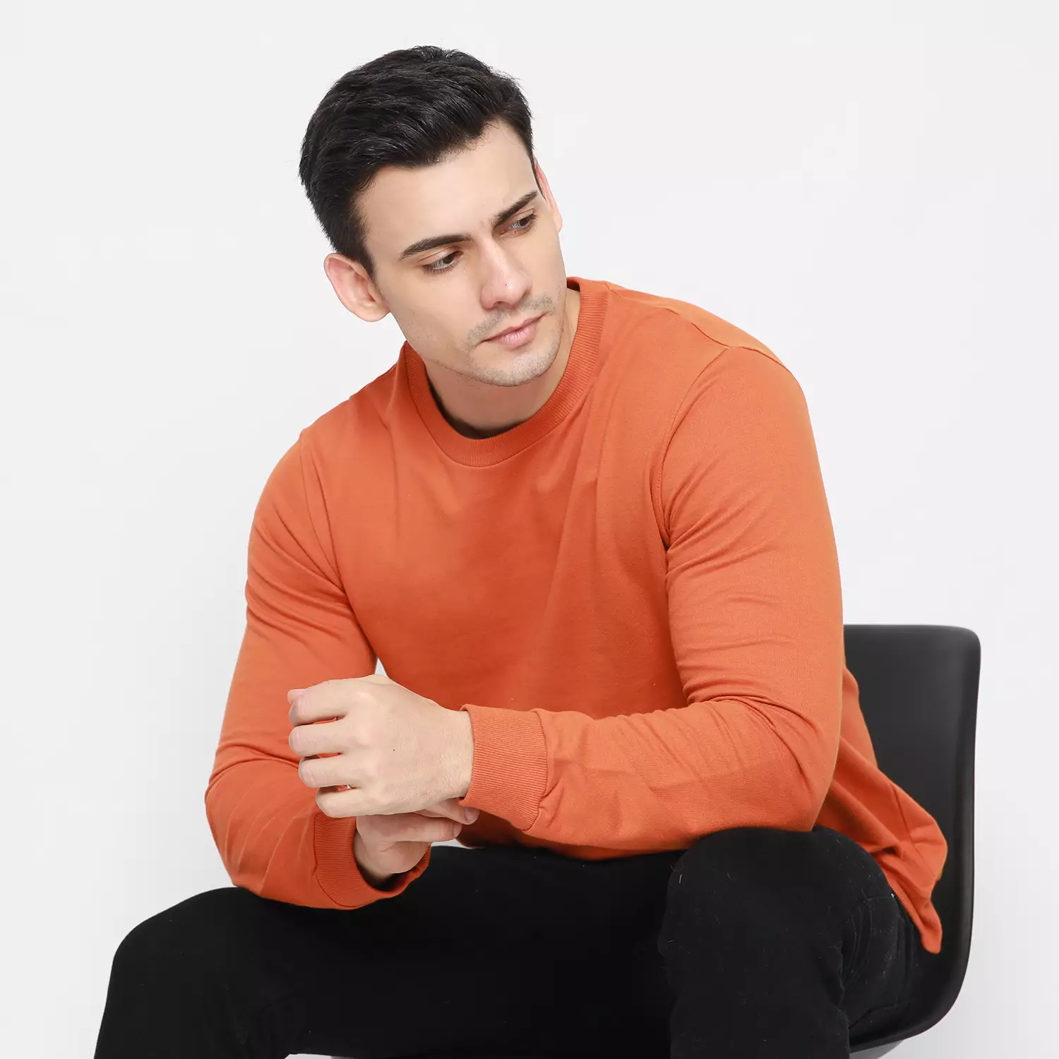 Kale Sweater Sally Orange/ Sweater Pria Casual / Unisex