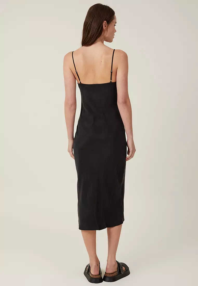 Buy Cotton On Cleo Cupro Midi Dress 2024 Online ZALORA Philippines