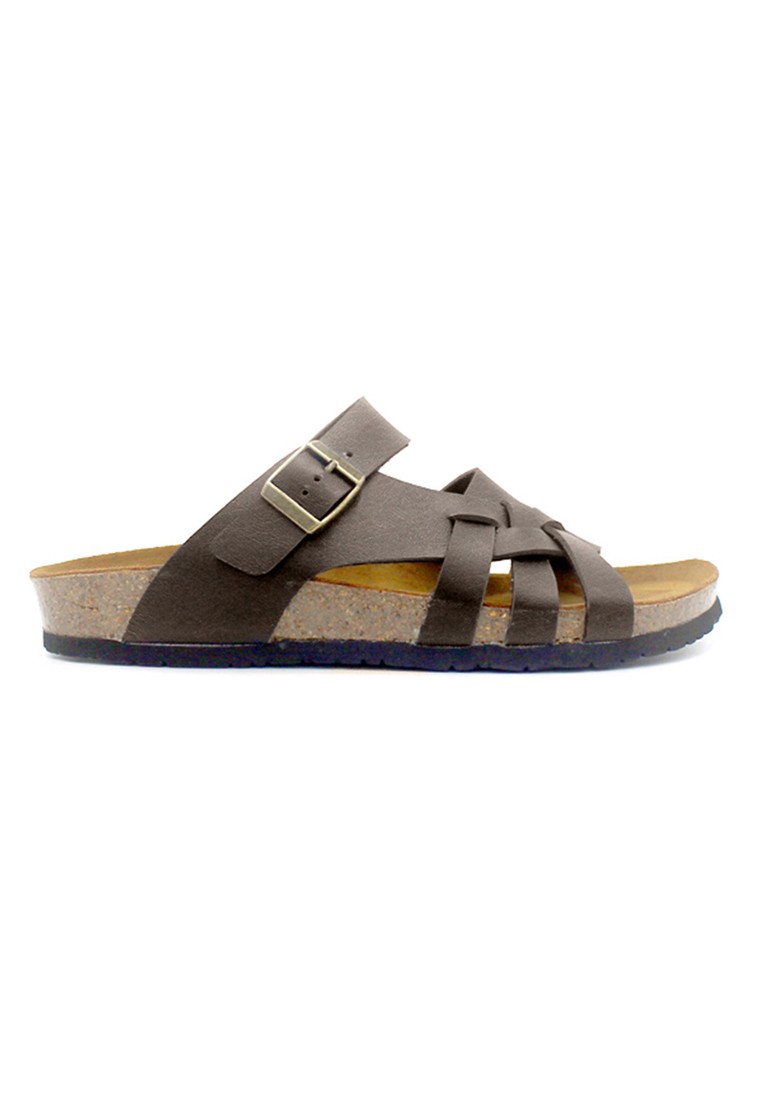Istanbul - Dark Brown Leather Sandals & Flip Flops