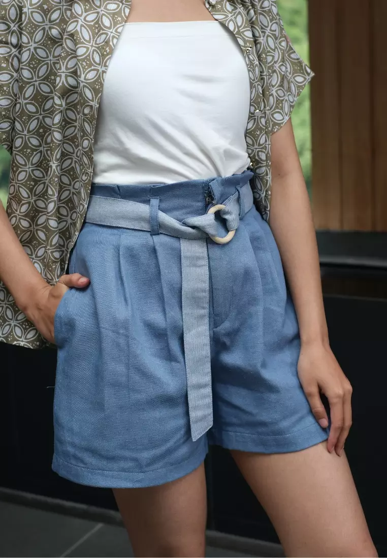 Nuria Denim Short Light