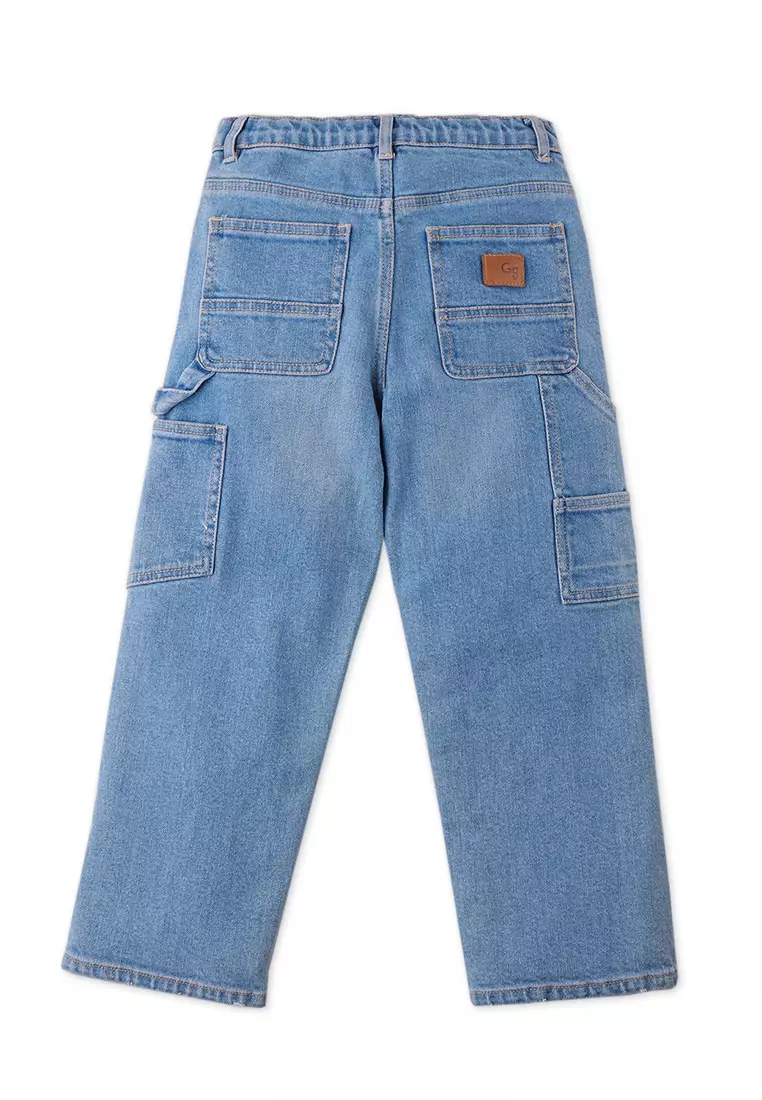 Boys Cooper Straight Leg Utility Pants