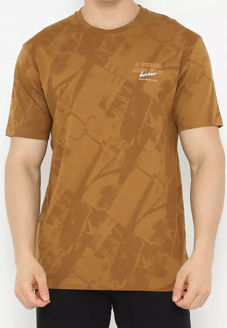 T-Shirt D&F #1 Perceftion Bronze Brown