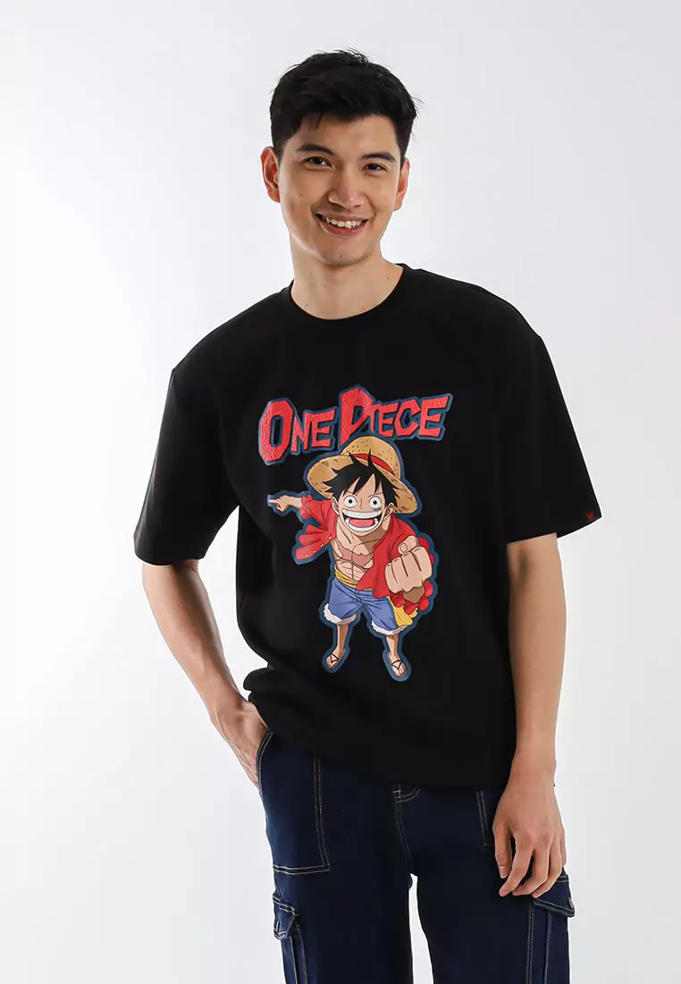 Forest X One Piece Air-Cotton Oversized Tee Men - FO20014-01Black
