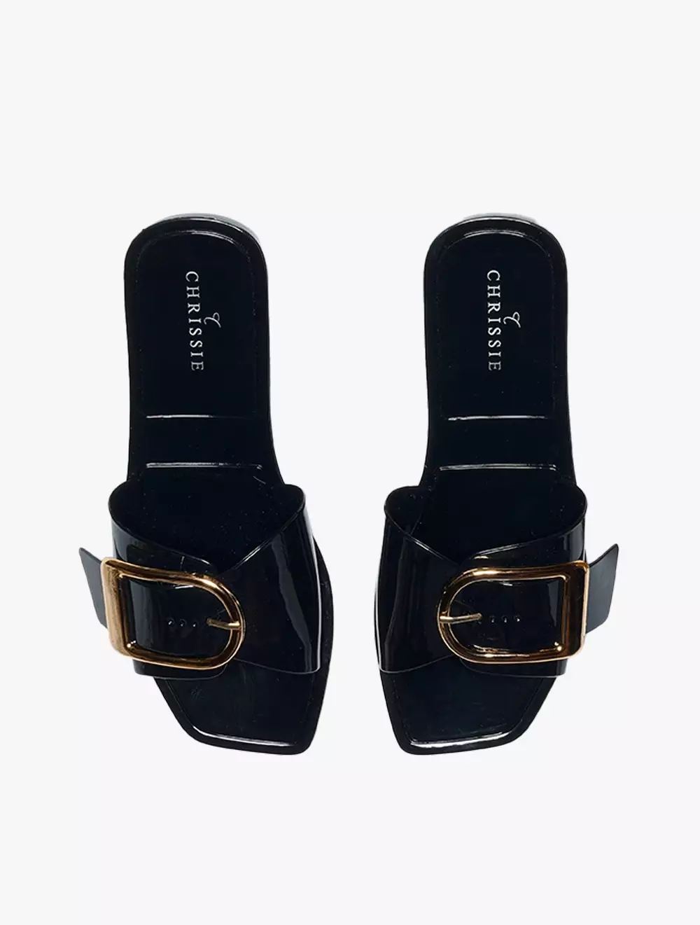 Payless Chrissie Womens Neoma Jelly Sandals - Black_05