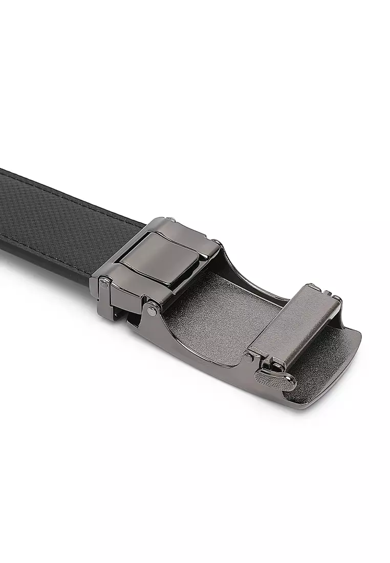 Men's 35mm Automatic Buckle Belt - Black