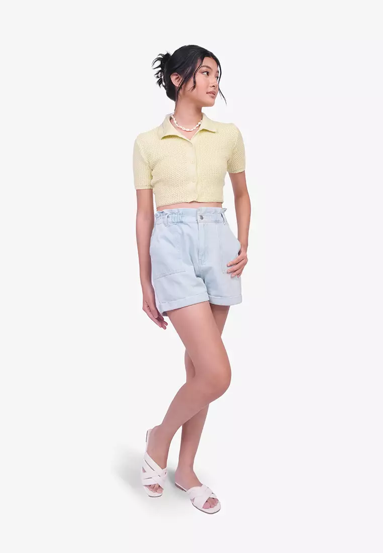 Polo crop top outfit top