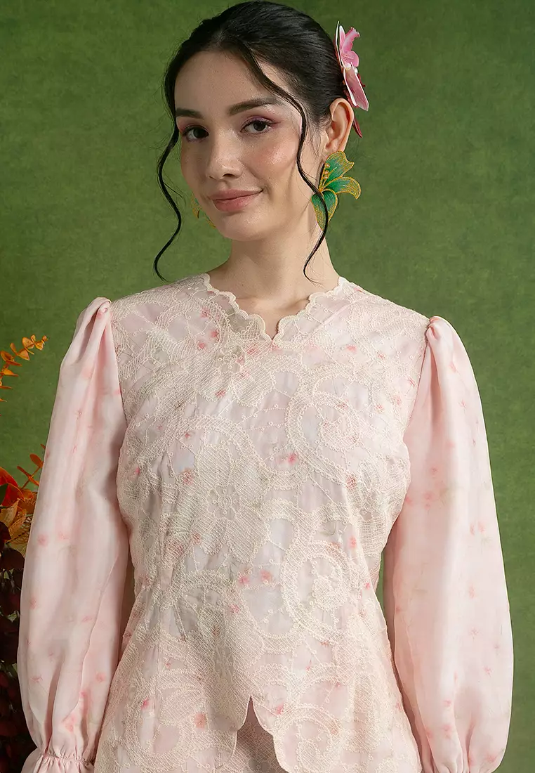 Eliana Embroidered Modern Kurung